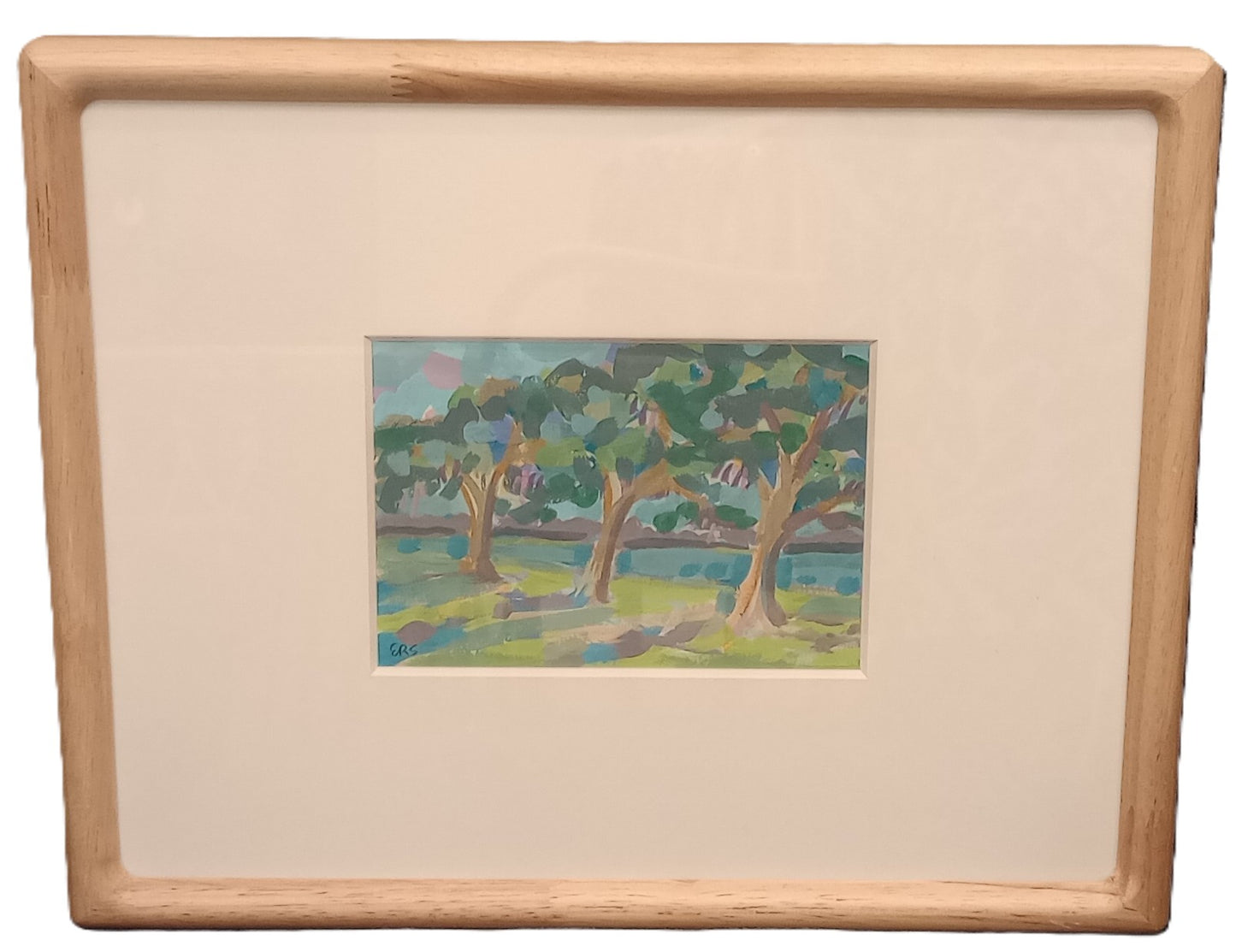 Majestic Oaks 5x7 Acrylic Framed