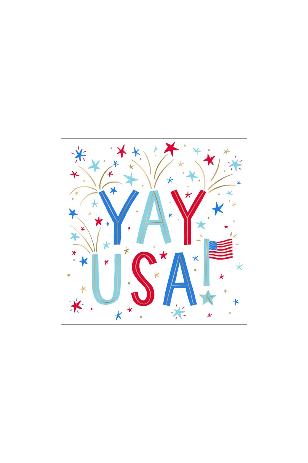 Yay USA Cocktail Napkins