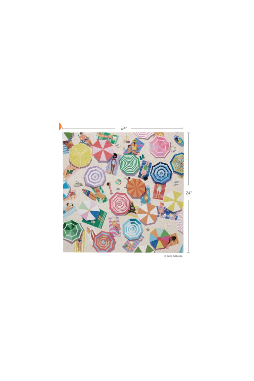 Beach Day 1000 Piece Puzzle