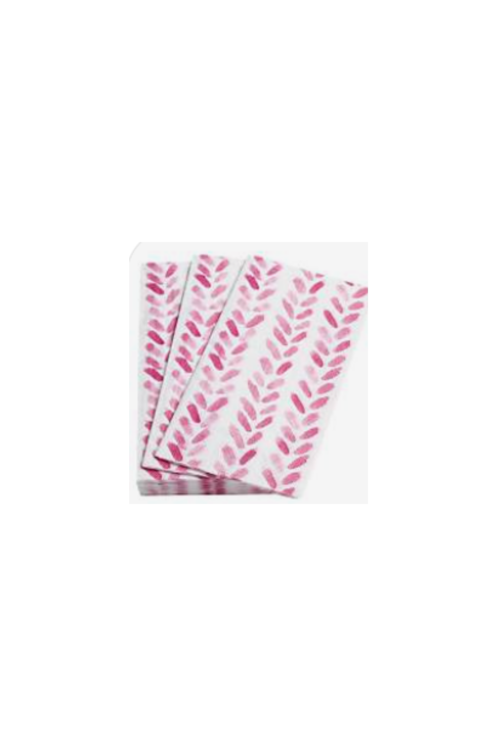 Brush Stroke Fuchsia Cocktail Napkin, Set of 20