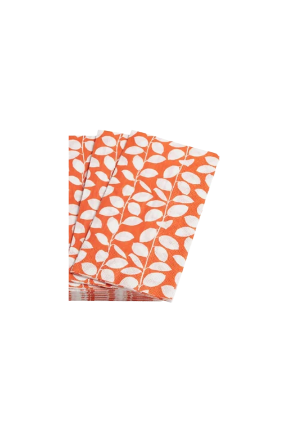 Guest Napkin Pack of 20- Vines Orange