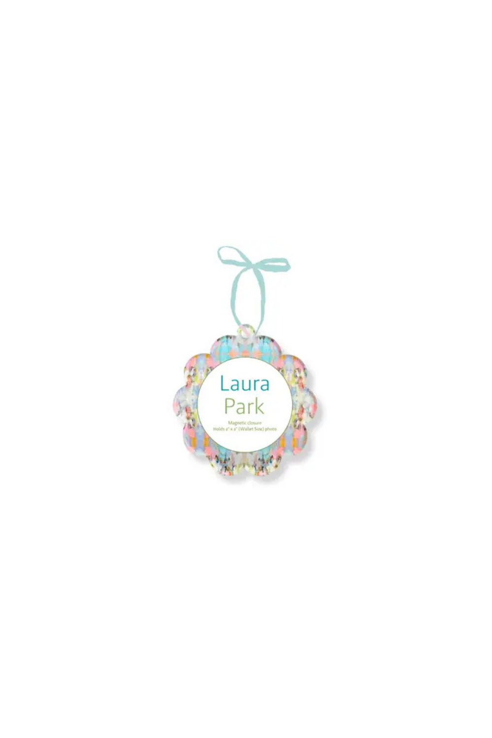 Acrylic Picture Frame Ornament 4"