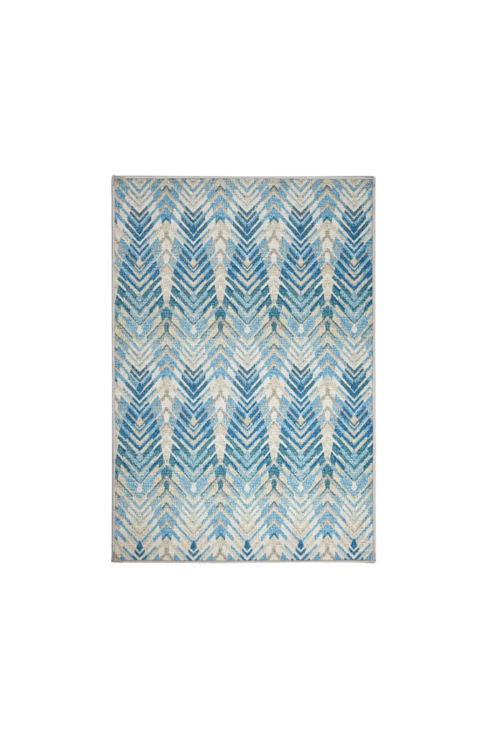 Seneca Blue Runner 2'6"x8' - Machine Washable