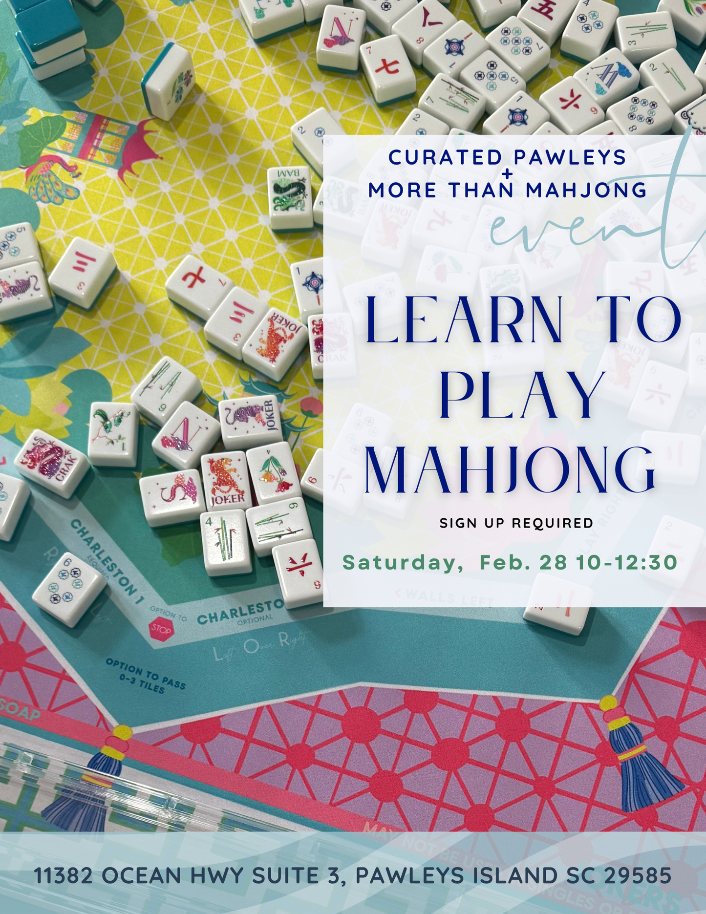 2/28/26 Mahjong Lesson