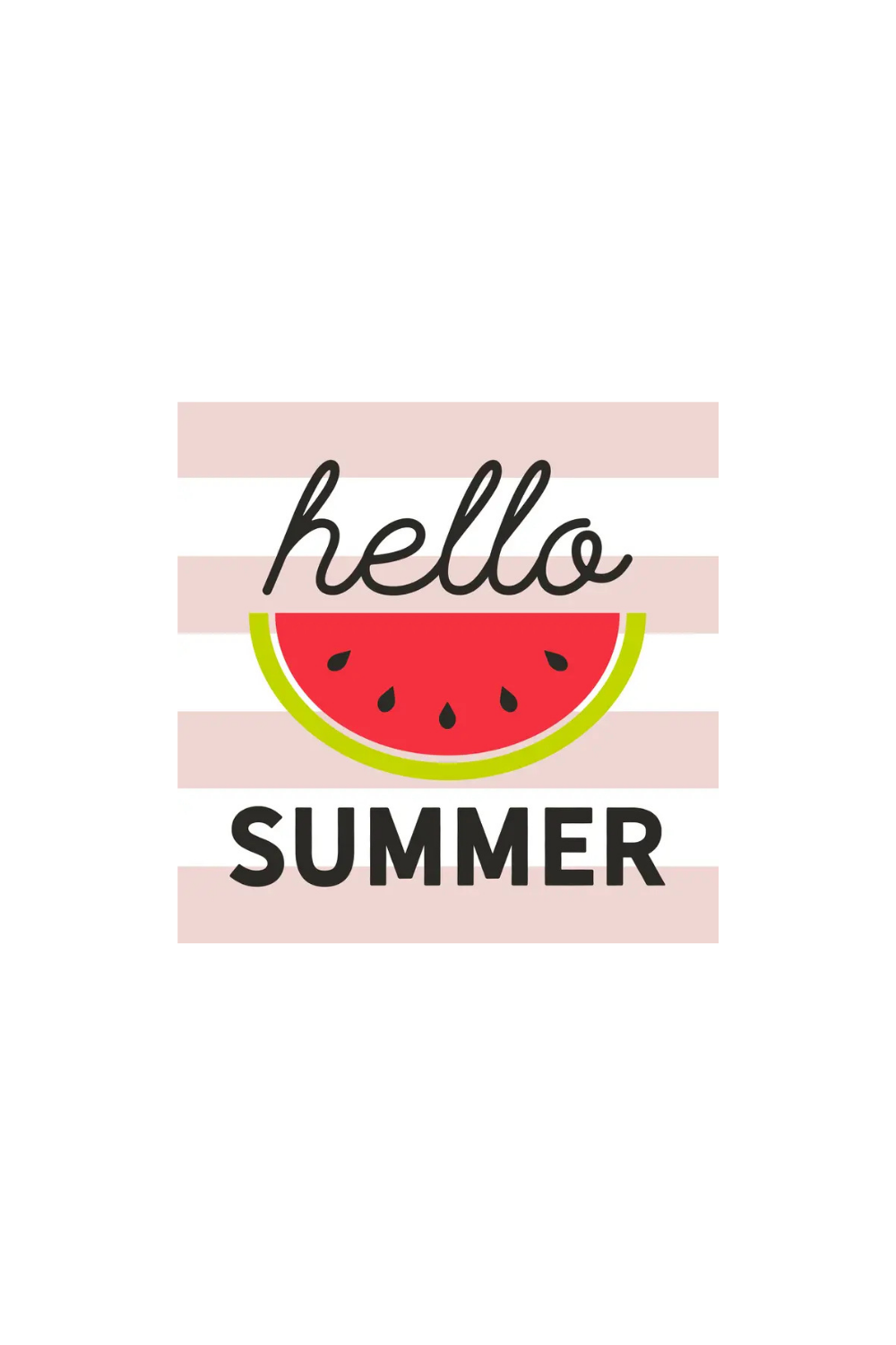Hello Summer Cocktail Napkins