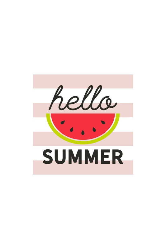 Hello Summer Cocktail Napkins