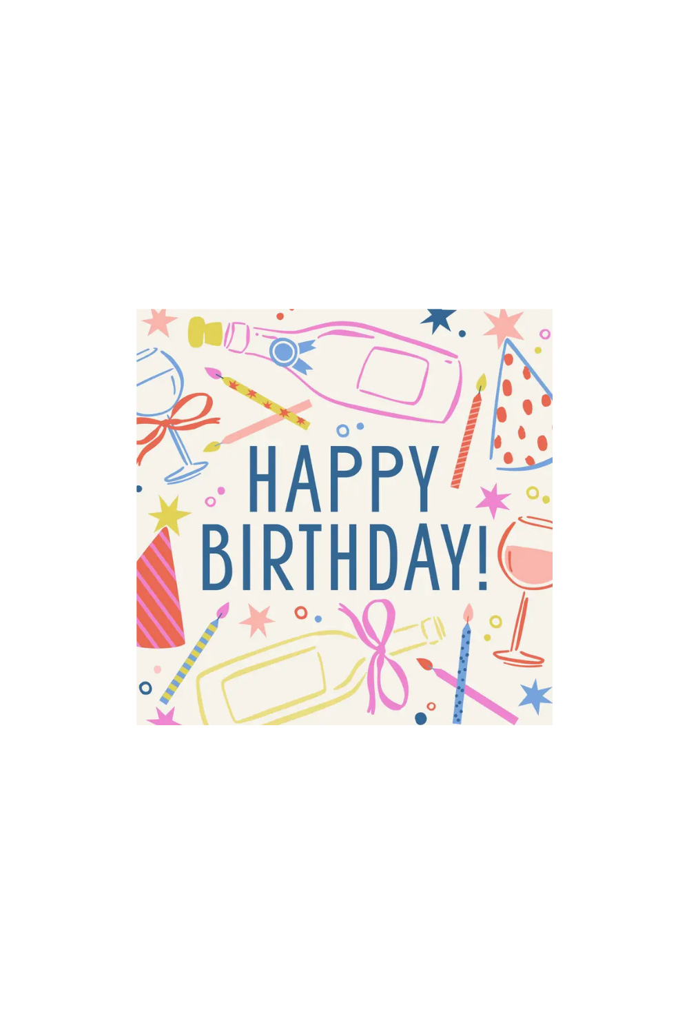 Birthday Mix Cocktail Napkins - 20 Pack