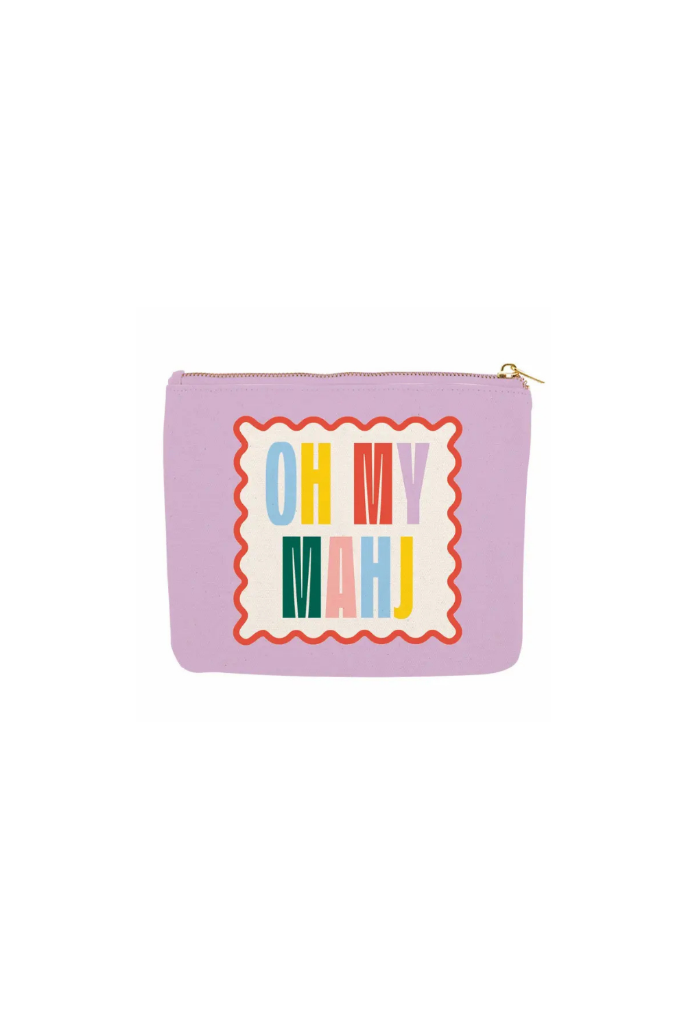 Mahjong Zippered Card Pouch - Oh My Mahj