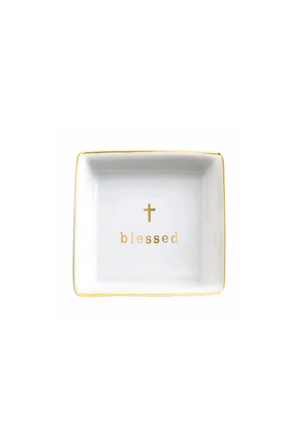 Blessed Ceramic Trinket Tray