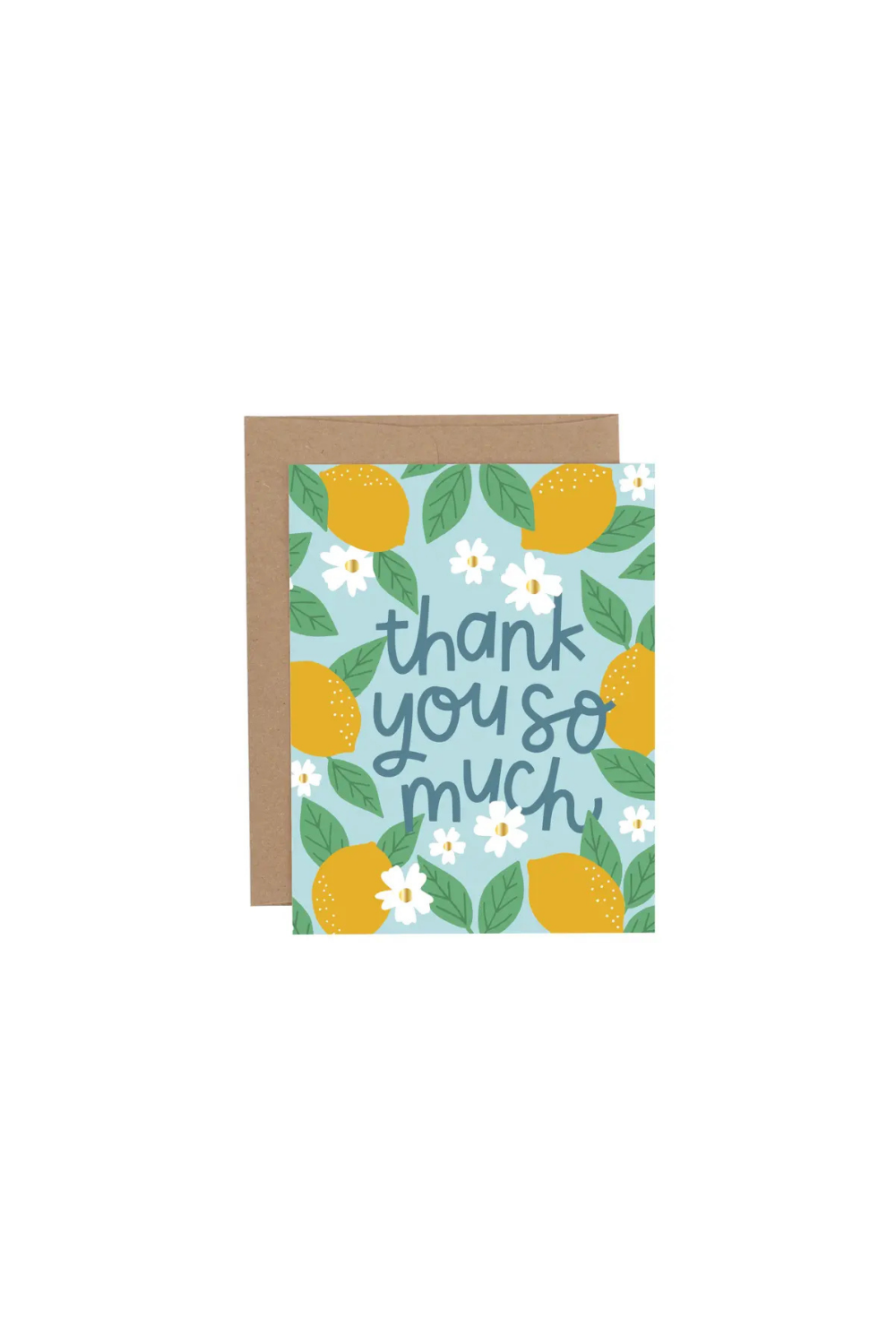Thank You So Much Greeting Card - Single
