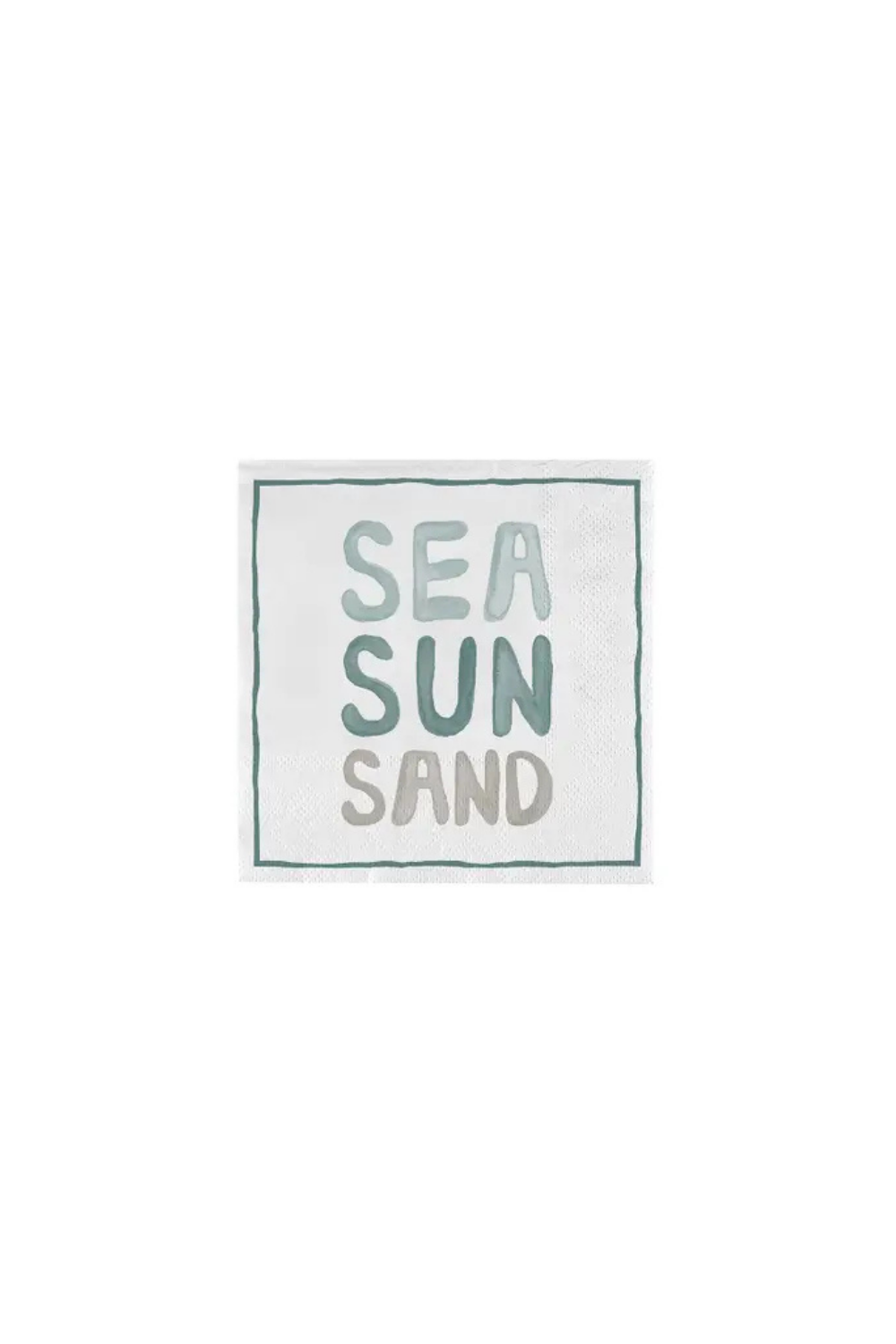 Sun Sea Sand Hostess Napkins - Pack of 20