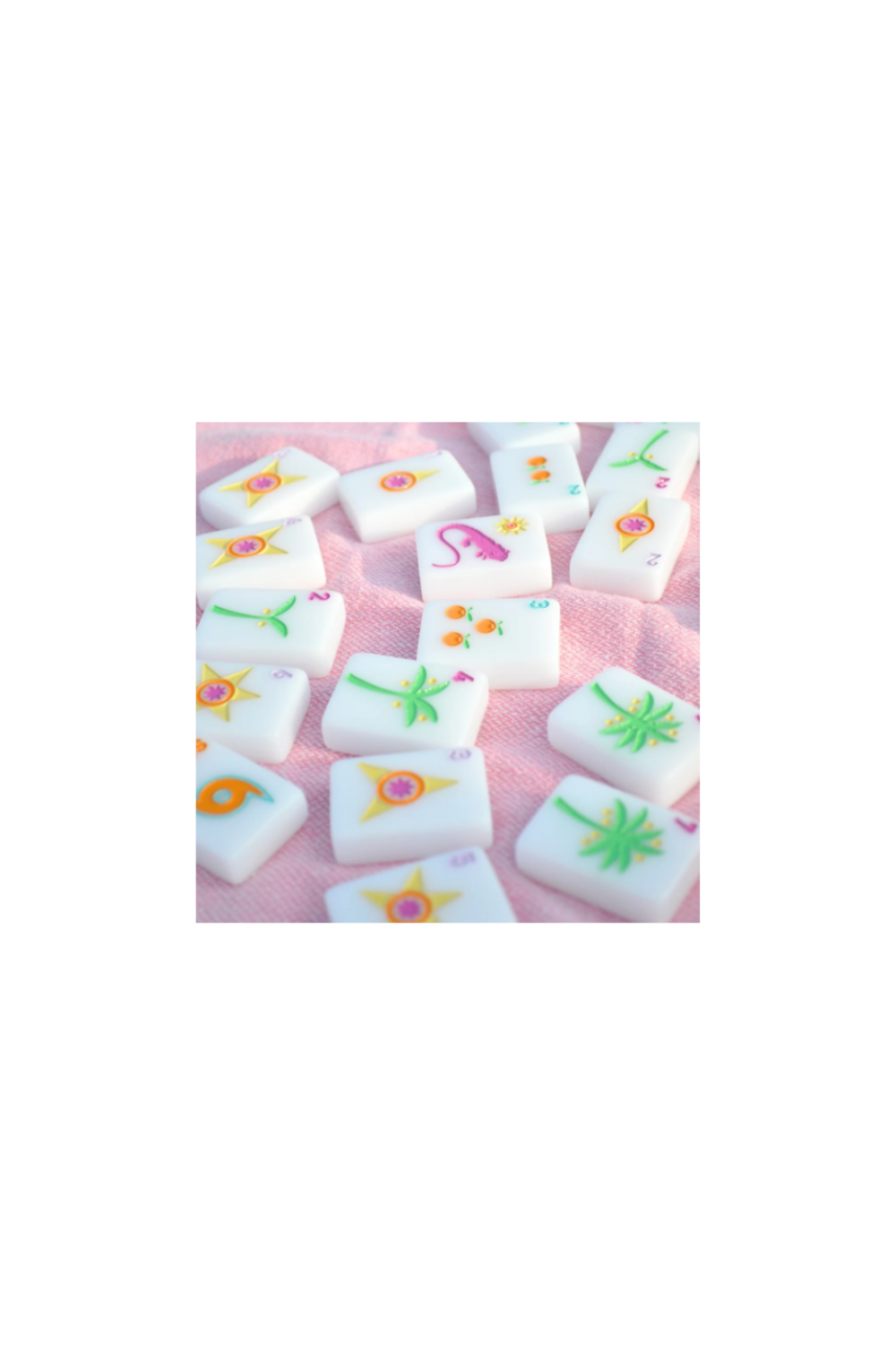 Mahjong Tile Set - Florida Inspired