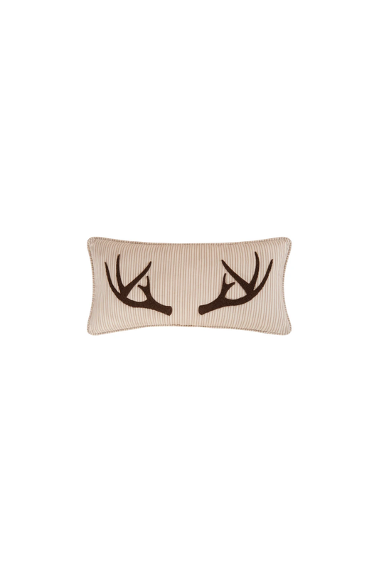 Antler Lumbar Pillow - 14" x 22"
