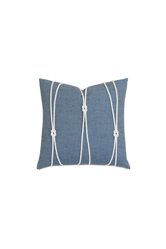 Knot Decorative Pillow - 20: x 20"