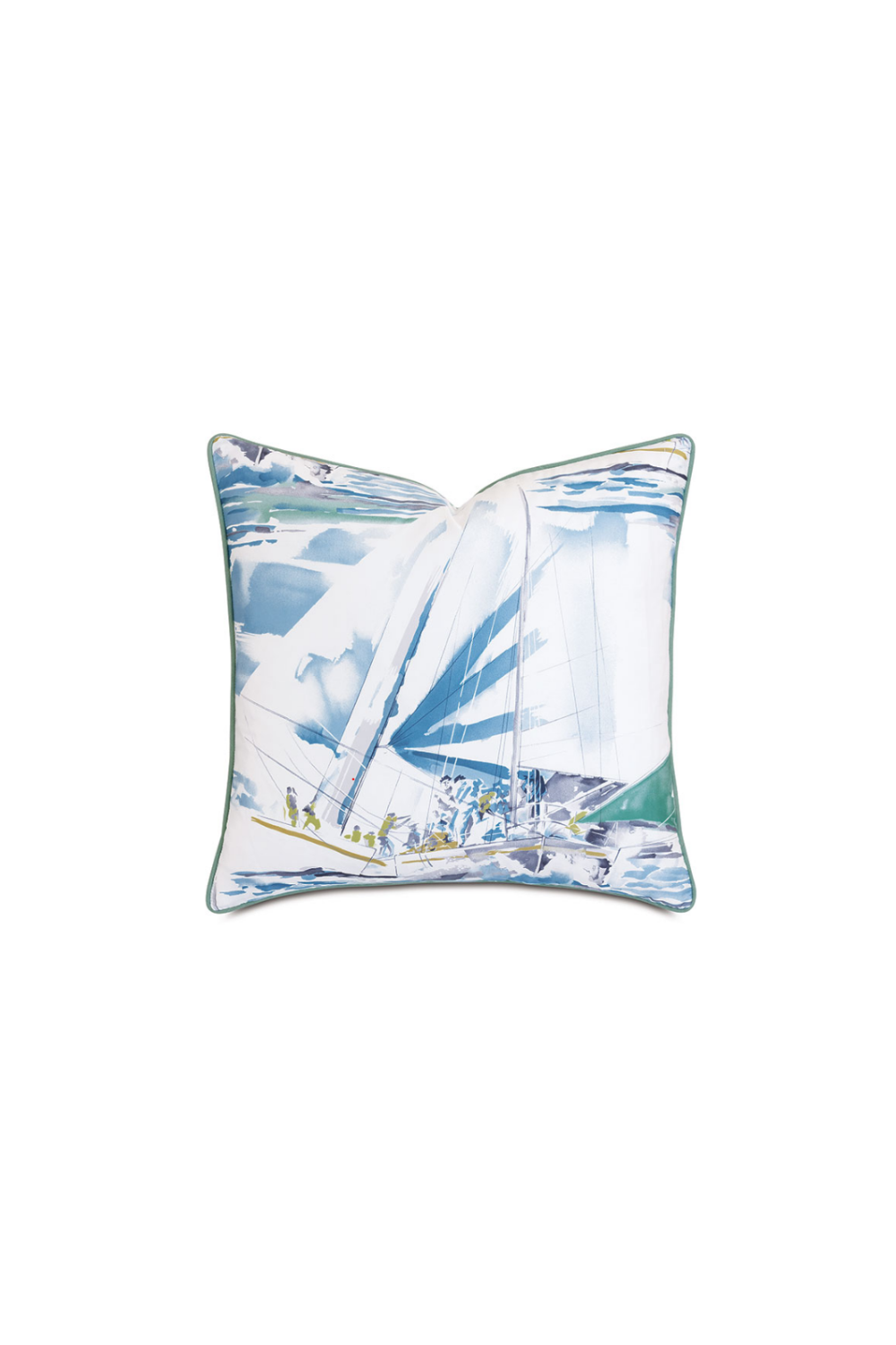 Sail Away Decorative Pillow - 22" x 22"