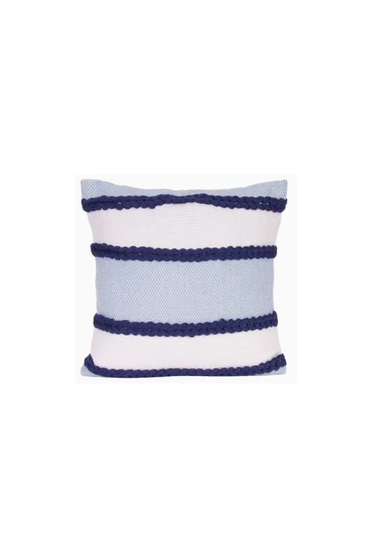 Striped Outdoor Pillow - 18"x18"