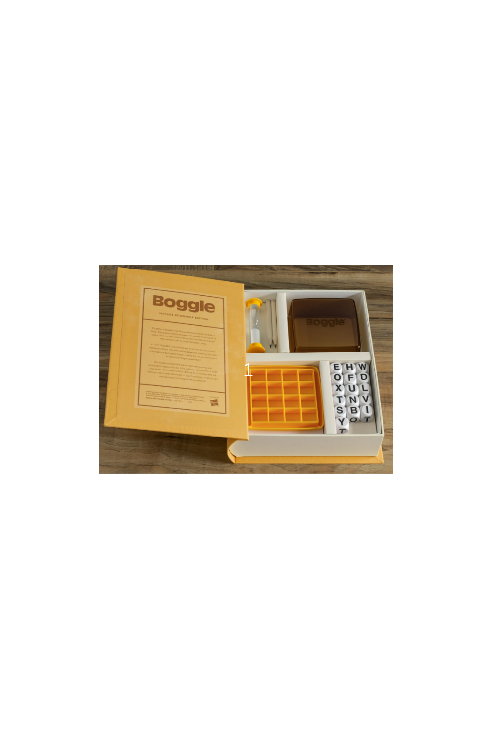 Boggle Vintage Bookshelf Edition