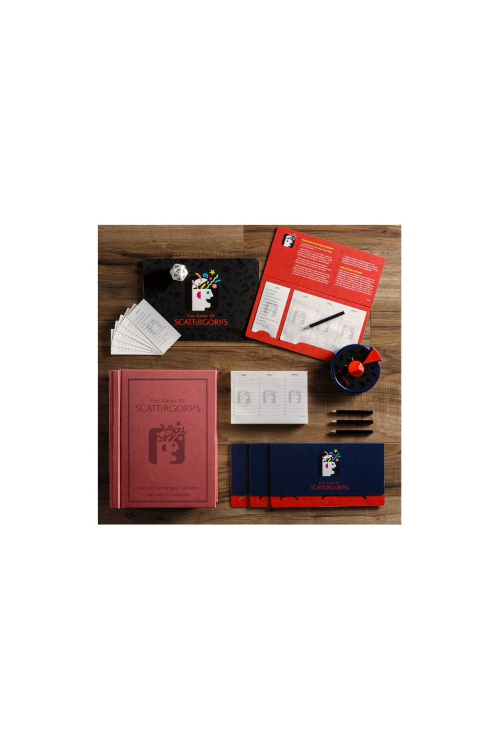 Scattergories Vintage Bookshelf Edition