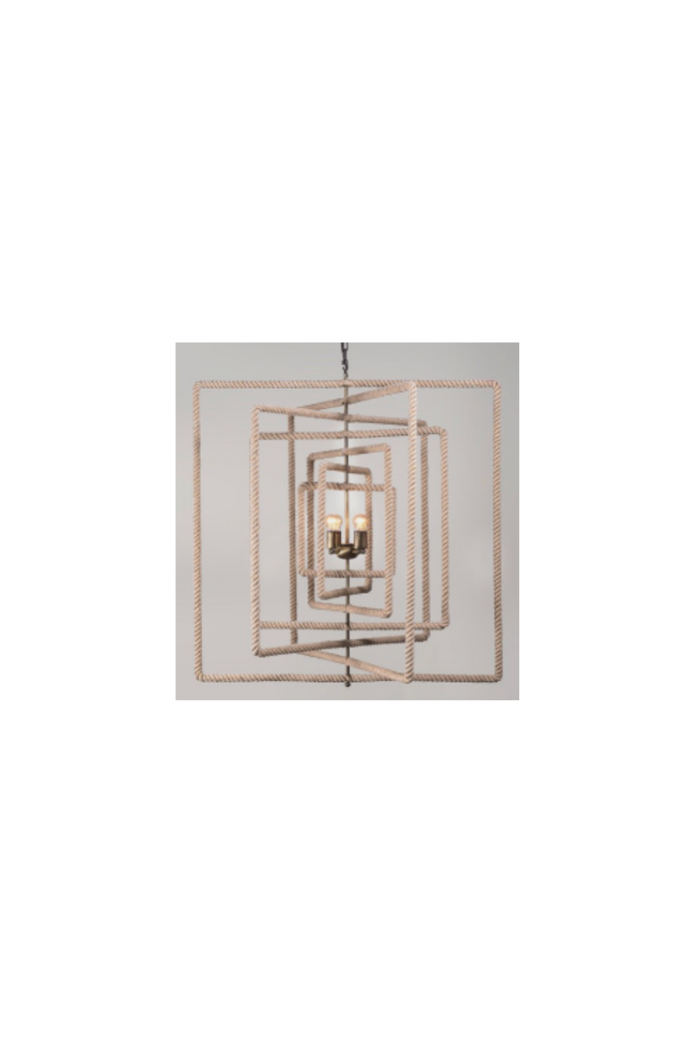 Rope Chandelier