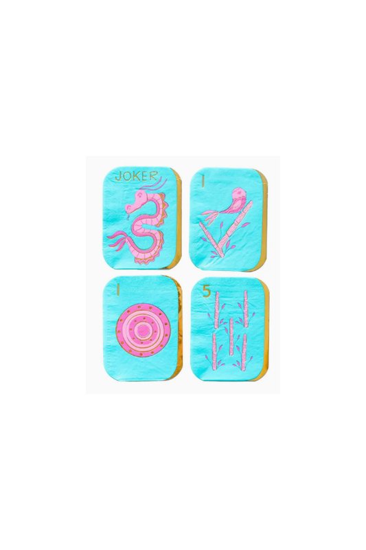 Game Night Mahjong Tile Guest Napkins
