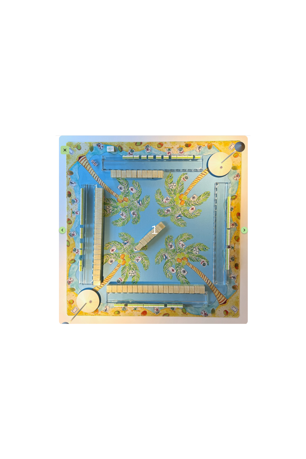 Tropical Mahjong Mat