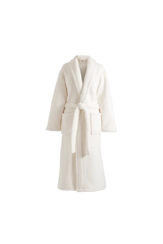 Robe Ivory Fleece