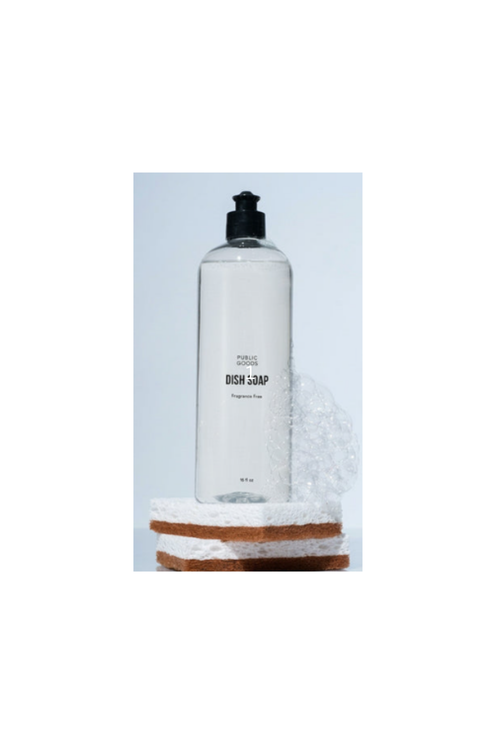 Public Goods 16oz Dish Soap - Fragrance Free