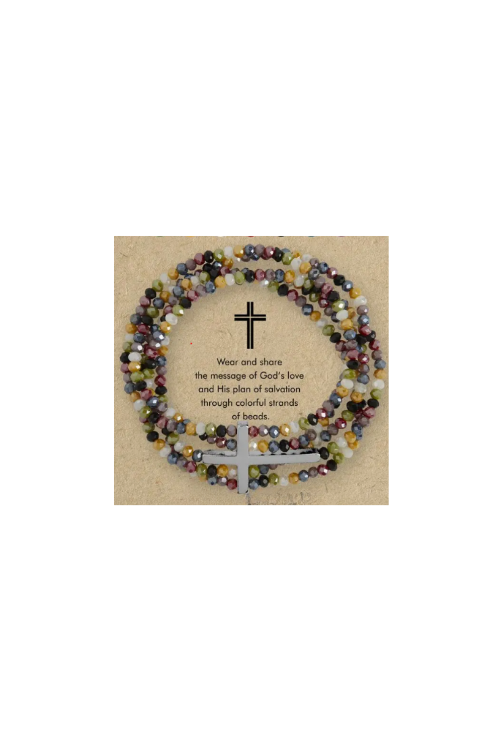 My Salvation Cross Bracelet