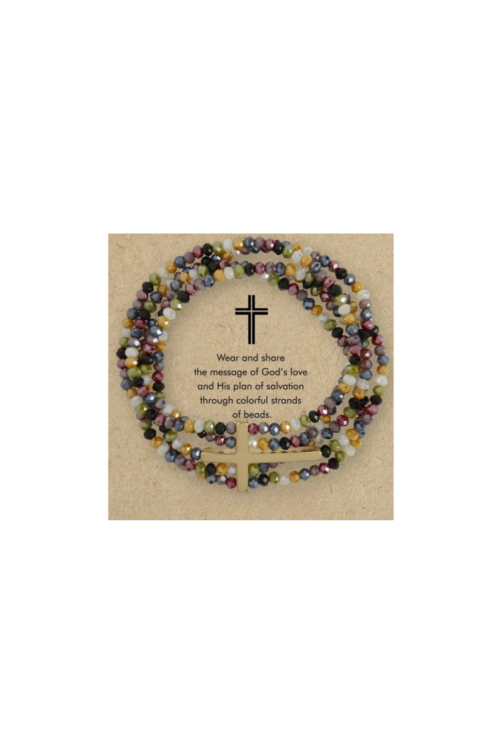My Salvation Cross Bracelet