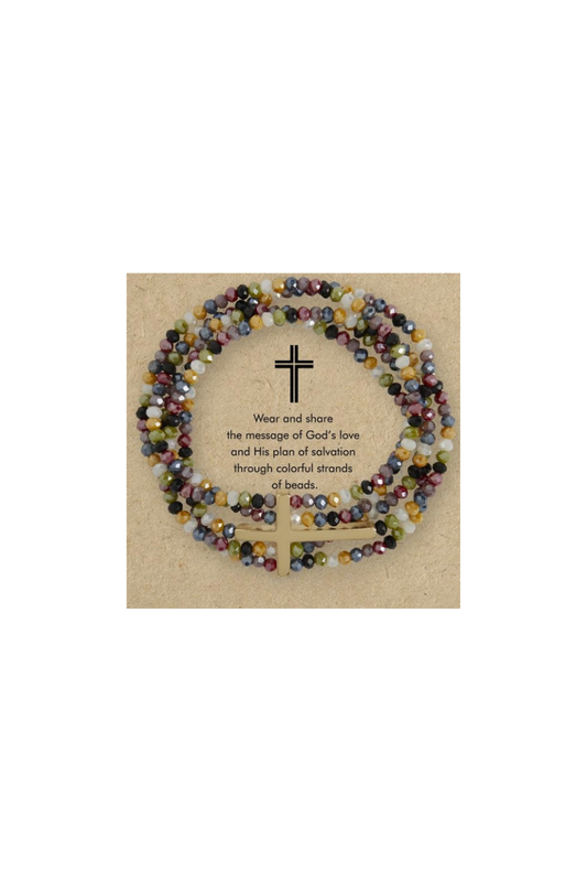 My Salvation Cross Bracelet