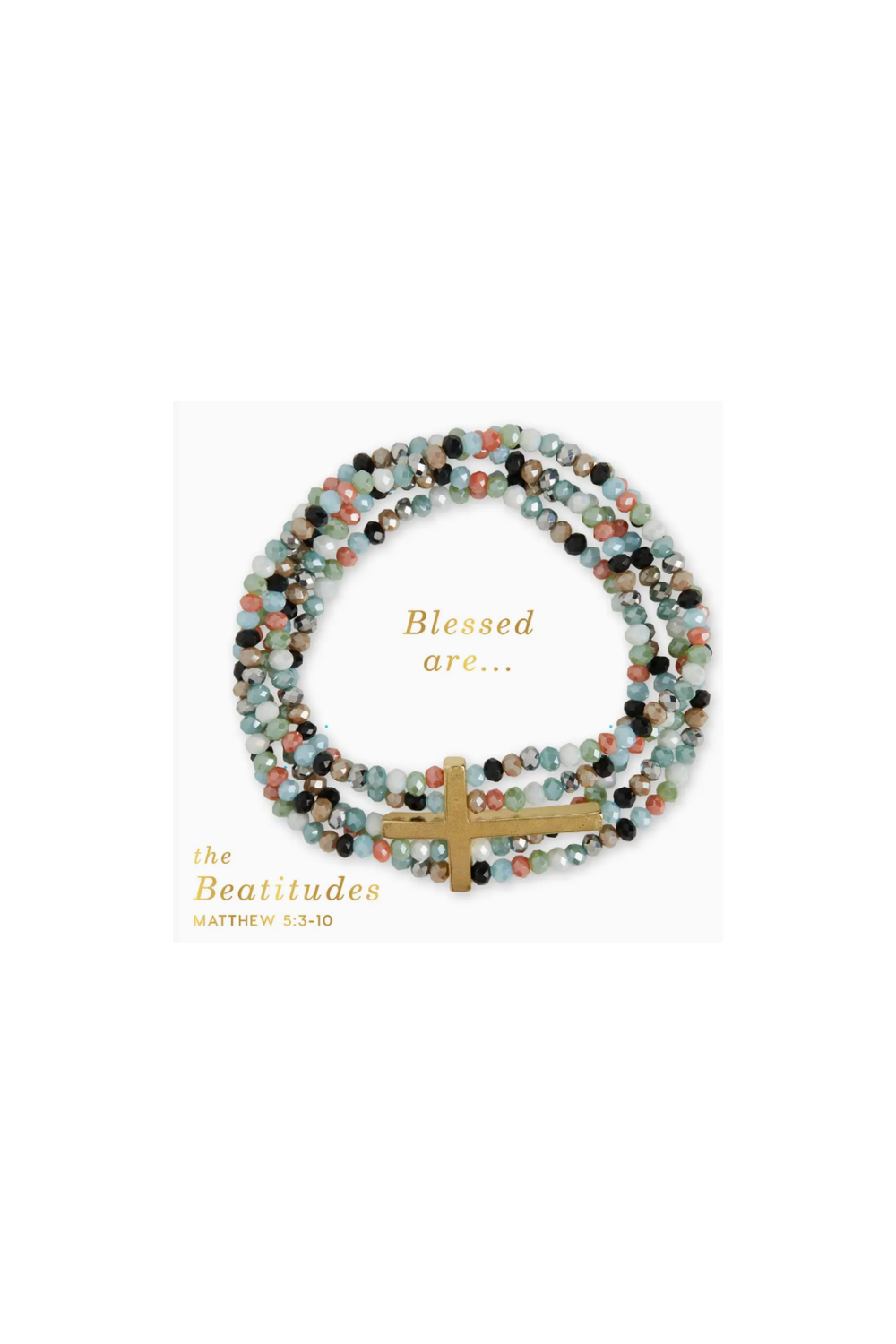 Beaditudes Cross Bracelet