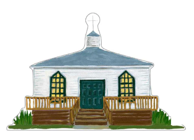 PI Chapel Acrylic Block