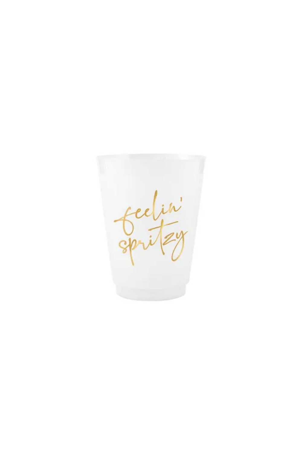Gold Foil Frost Cup