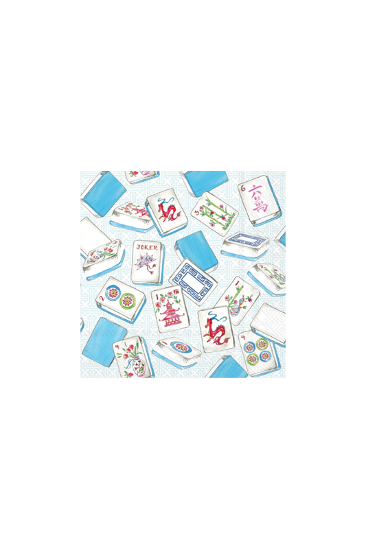 Mahjong Cocktail Napkin - 20 Pack