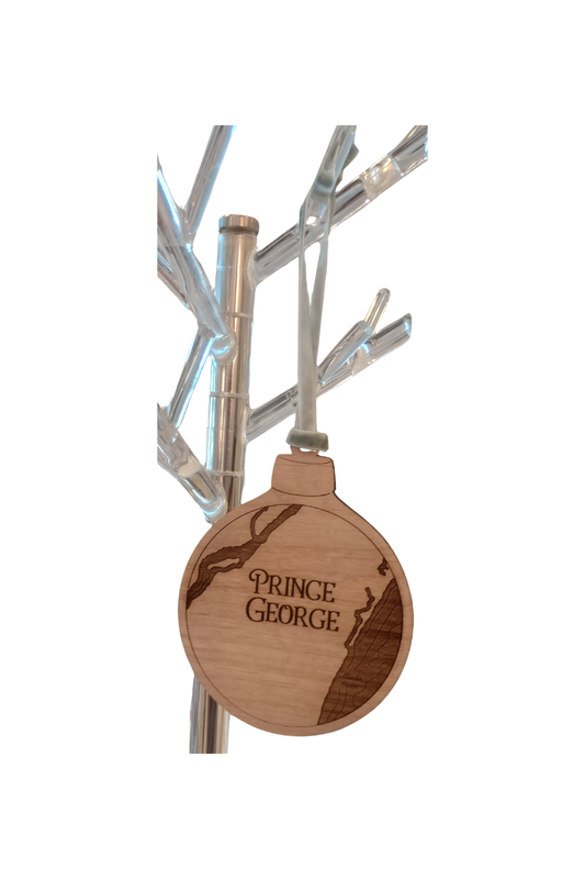 Prince George Wooden Ornament