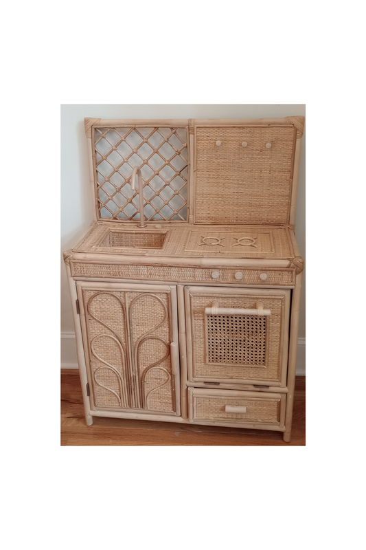 Rattan Play Kitchen