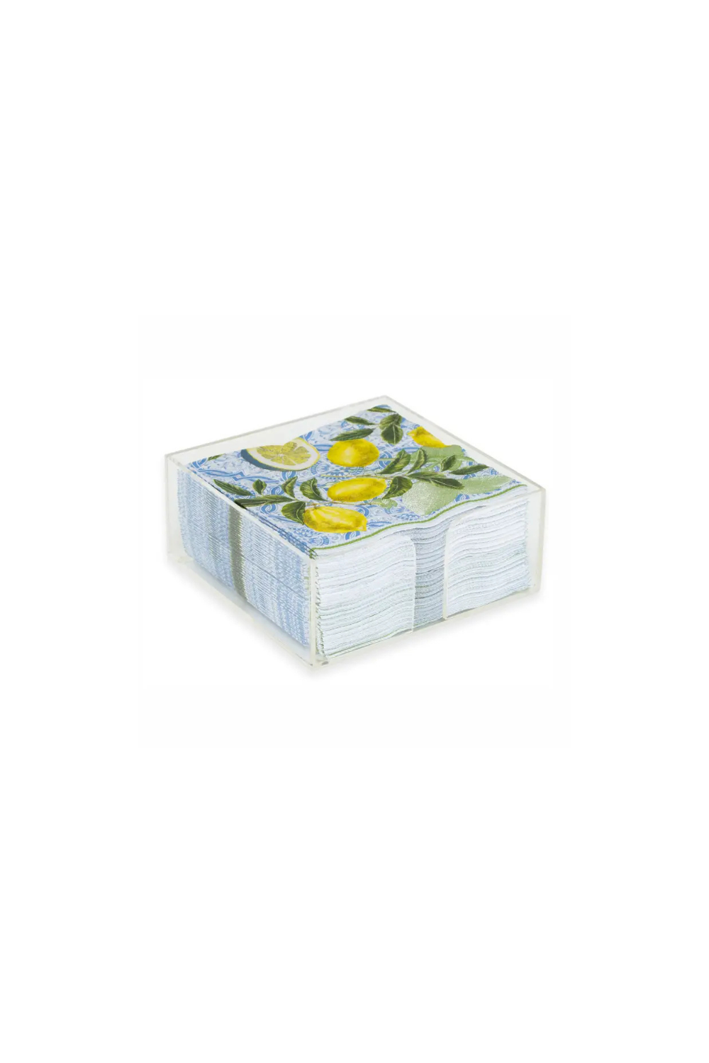 Paper Cocktail Napkin Acrylic Caddy