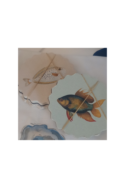 Fish Coaster Set of 10