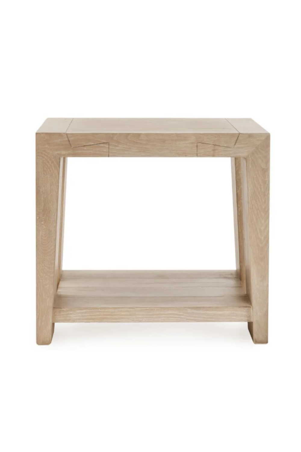 Troy End Table Aged Cream - 24" Square