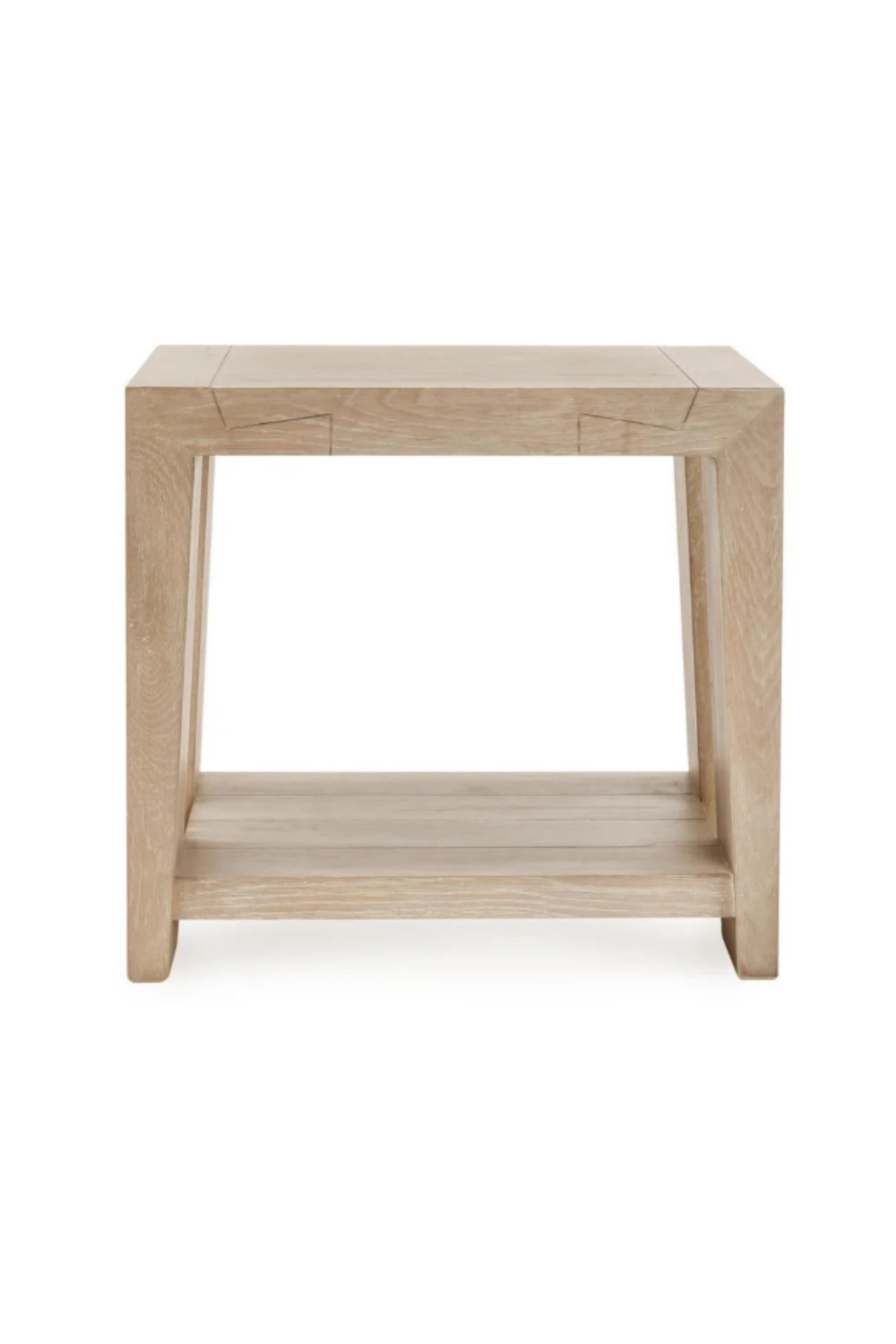 Troy End Table Aged Cream - 24" Square
