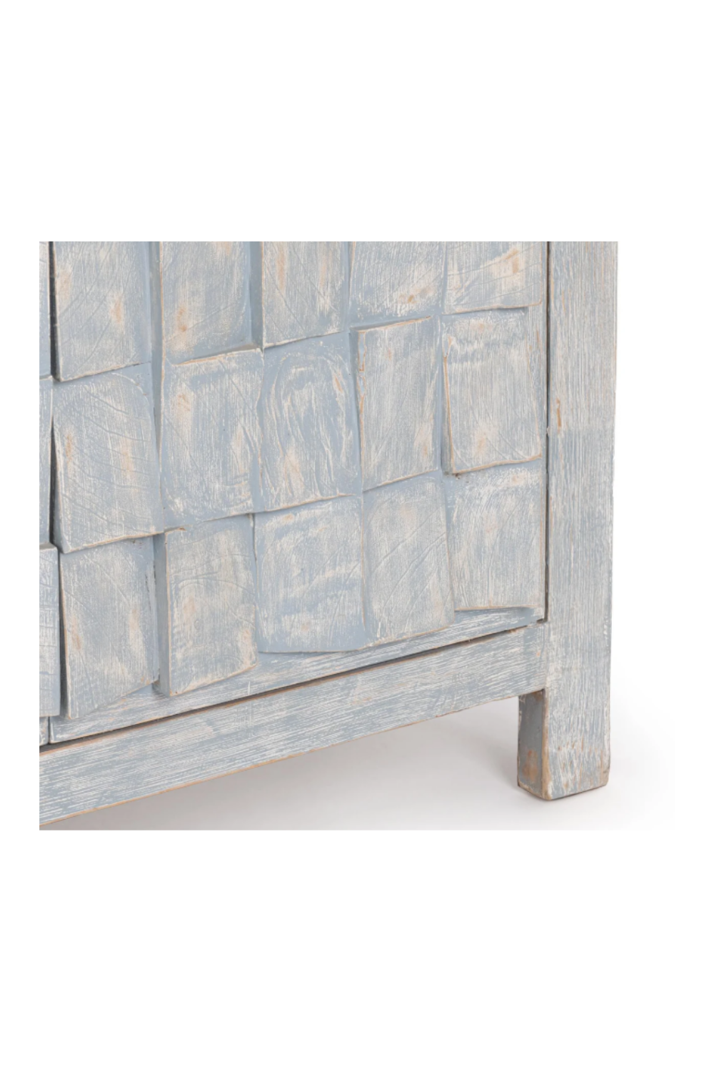Gama 4 Door Cabinet Blue Washed