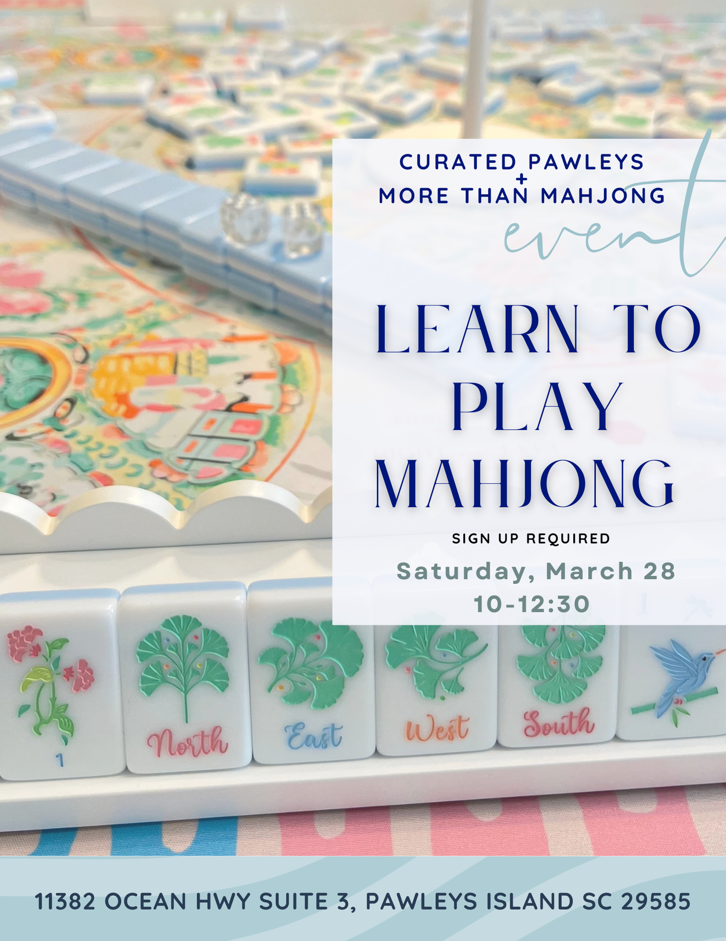 3/28/26 Mahjong Lesson